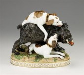 Meissen porcelain figure group