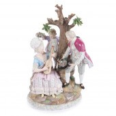MEISSEN PORCELAIN FIGURE GROUP