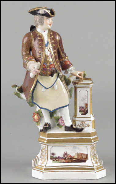 MEISSEN PORCELAIN FIGURE OF A