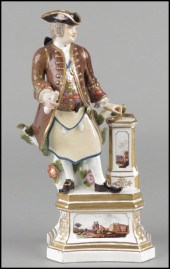 MEISSEN PORCELAIN FIGURE OF A