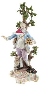 MEISSEN PORCELAIN FIGURE OF A