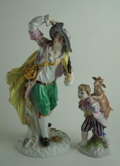 MEISSEN PORCELAIN FIGURE OF A