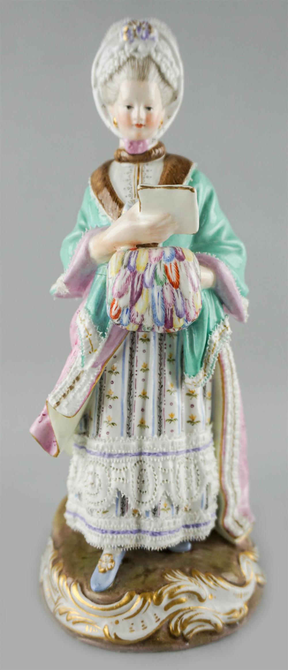 MEISSEN PORCELAIN FIGURE OF A