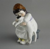 MEISSEN PORCELAIN FIGURE OF A