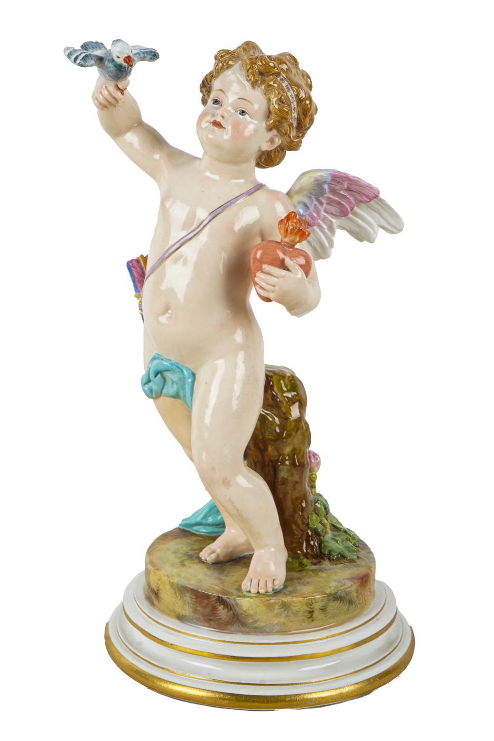 MEISSEN PORCELAIN FIGURE OF A
