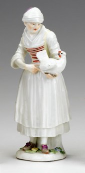Meissen porcelain figure of a
