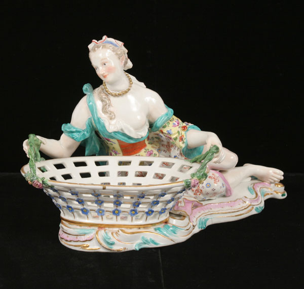 Meissen? porcelain figure of a