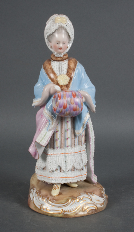 Meissen porcelain figure of an 18th