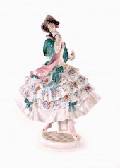 MEISSEN PORCELAIN FIGURE OF ES