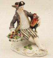 MEISSEN PORCELAIN FIGURE OF RE