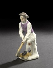 Meissen Porcelain Figure of "T