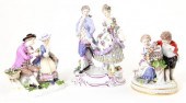 Meissen porcelain figures of r