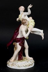 MEISSEN PORCELAIN FIGURINE RAP