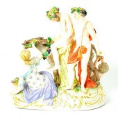 MEISSEN PORCELAIN FIGURINE, SI