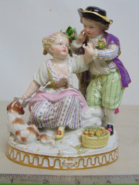 MEISSEN PORCELAIN FIGURINE SUMMER