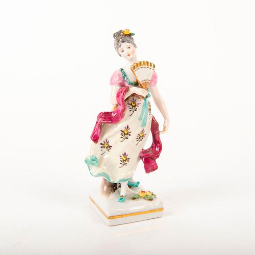 MEISSEN PORCELAIN FIGURINE, WOMAN