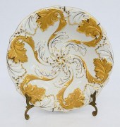 MEISSEN PORCELAIN GOLD & WHITE