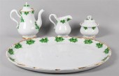 MEISSEN PORCELAIN GREEN AND GI