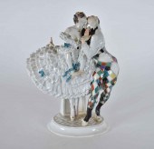 MEISSEN PORCELAIN GROUP OF HAR