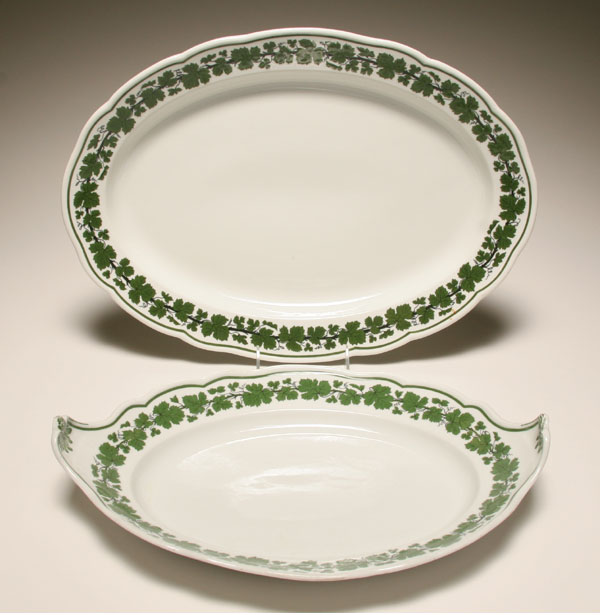 Meissen porcelain Ivy pattern lot