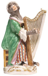 MEISSEN PORCELAIN KANDLER MONK