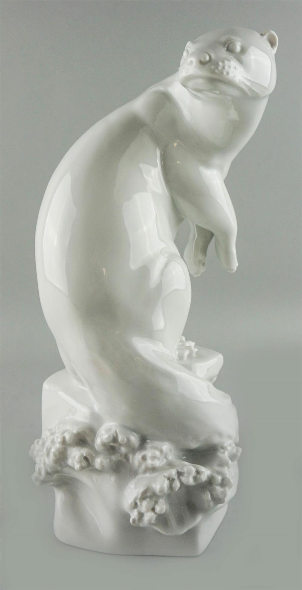MEISSEN PORCELAIN MODEL OF AN