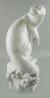 MEISSEN PORCELAIN MODEL OF AN
