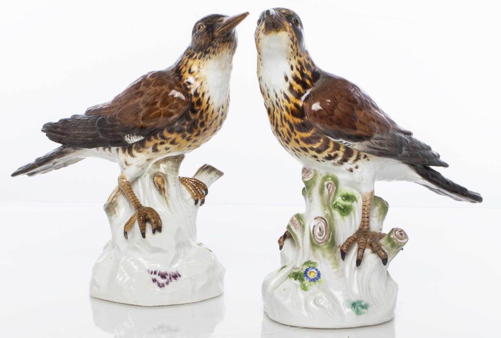 MEISSEN PORCELAIN MODELS OF