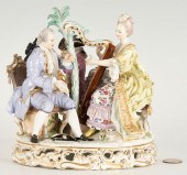 MEISSEN PORCELAIN MUSICAL FIGU