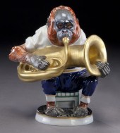 Meissen porcelain orangutan se