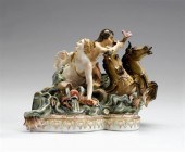 Meissen porcelain partial figu