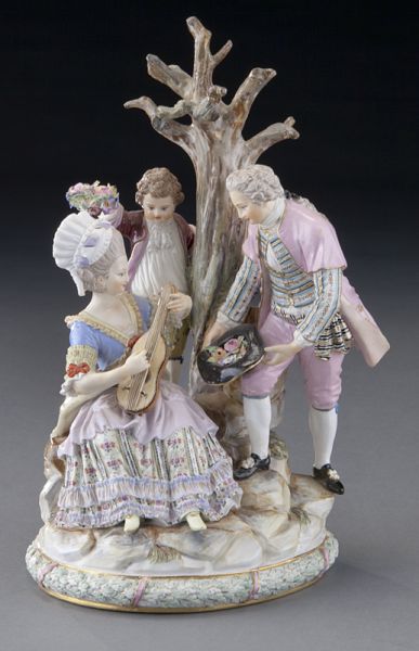 Meissen porcelain pastoral