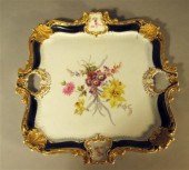 Meissen porcelain platter    e