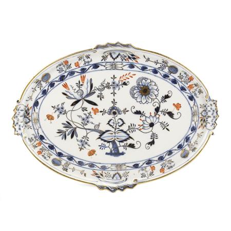 Meissen Porcelain Platter 	 