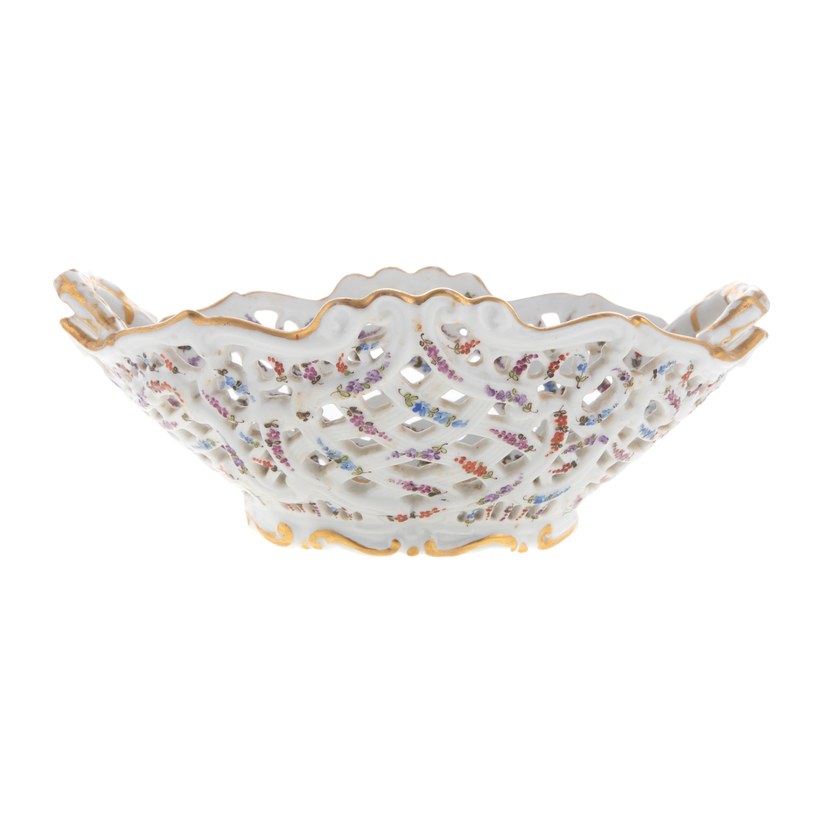 MEISSEN PORCELAIN RETICULATED BERRY