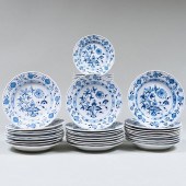 MEISSEN PORCELAIN SERVICE THE