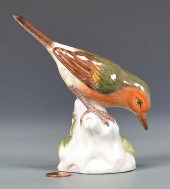 MEISSEN PORCELAIN SPARROW FIGU