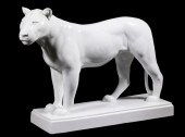 MEISSEN PORCELAIN STANDING LIO