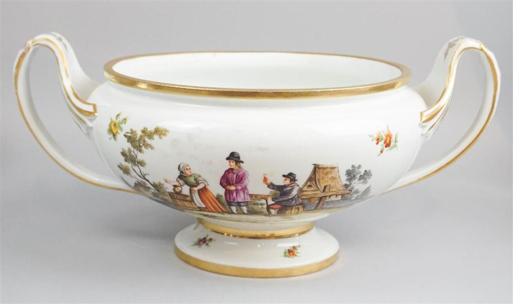 MEISSEN PORCELAIN TWO-HANDLED