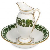 MEISSEN PORCELAIN WASH BOWL AN