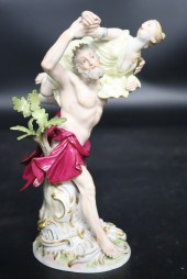MEISSEN RAPE OF SABINE PORCELA