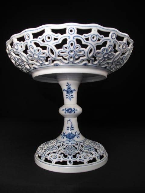 Meissen reticulated porcelain