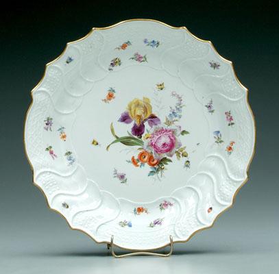 Meissen serving bowl, hand
