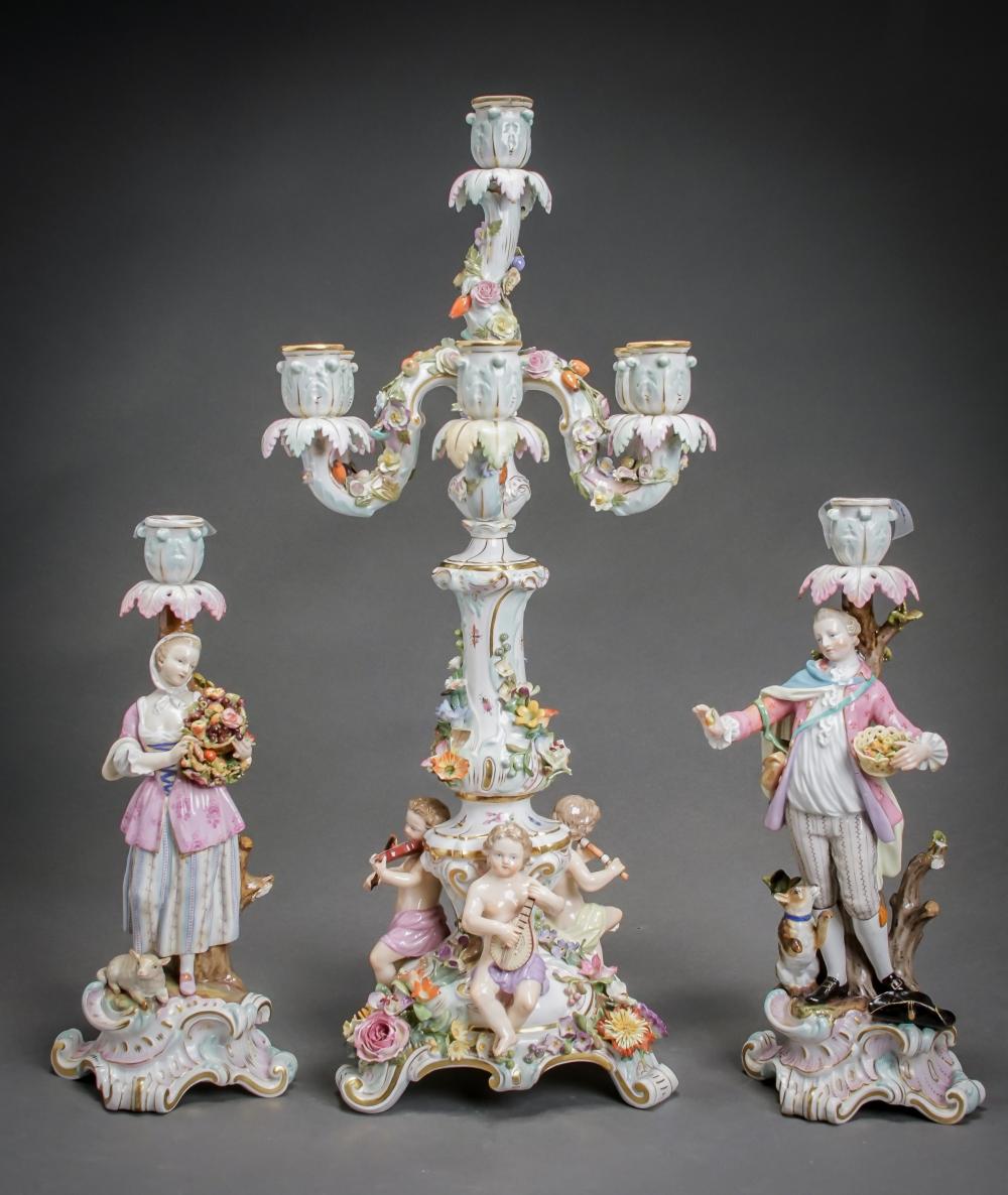 MEISSEN SEVEN-LIGHT 'MUSICAL