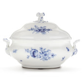 MEISSEN STYLE COVERED SOUP TUR