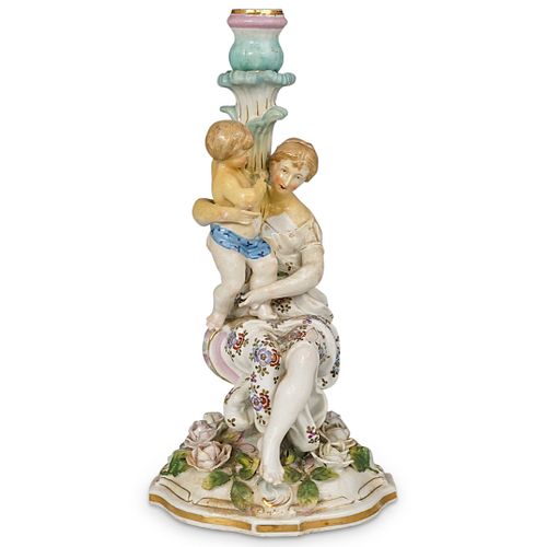 MEISSEN STYLE FIGURAL PORCELAIN
