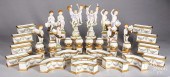 MEISSEN STYLE PAINTED PORCELAI