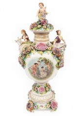 MEISSEN-STYLE PORCELAIN COVERE