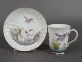 MEISSEN SWAN AND HERON DECORAT