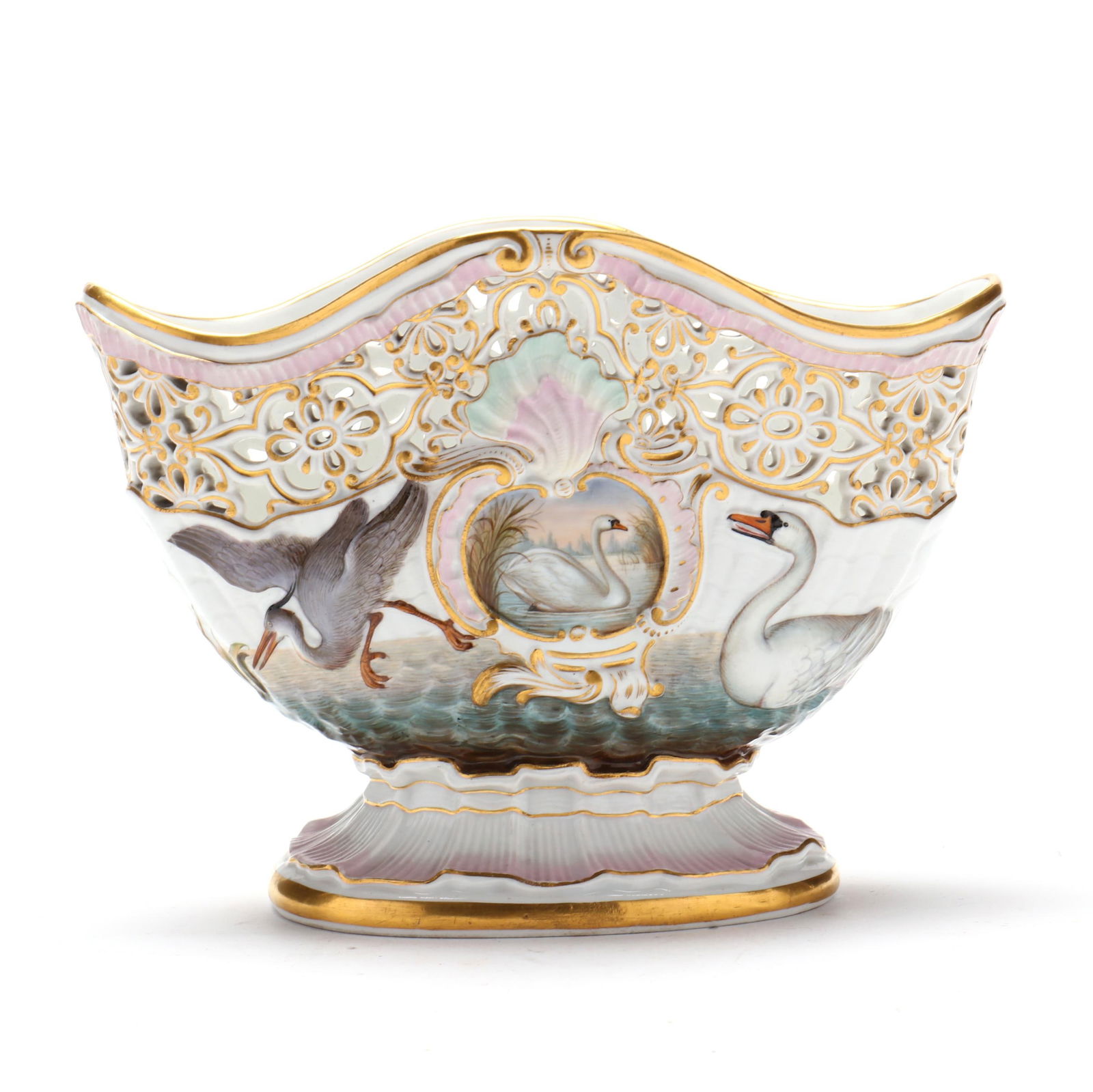 MEISSEN SWAN SERVICE PATTERN BOTTLE